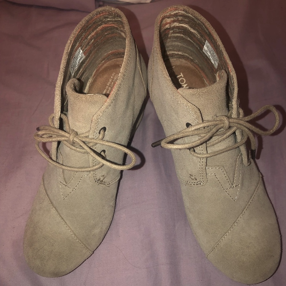 Tom’s wedges